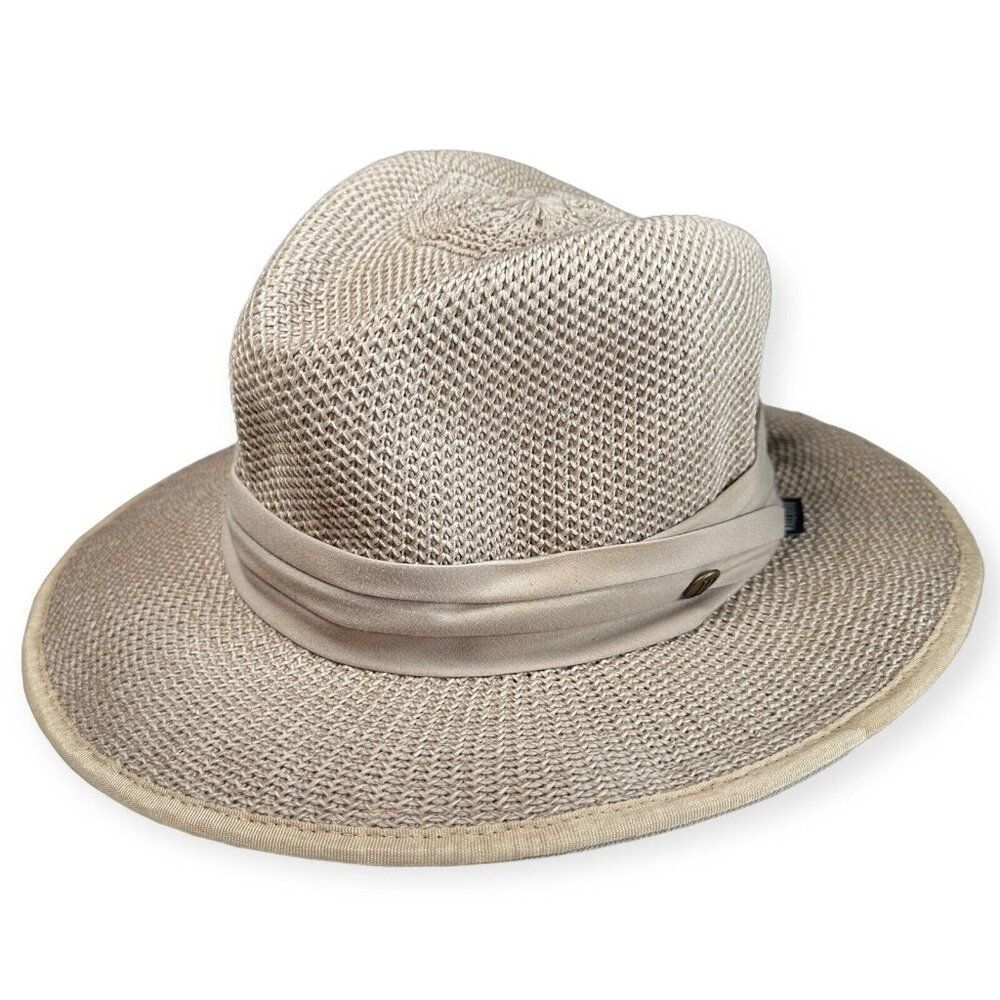 Wallaroo Hat Company  Havana Hat Lightweight Beige Adjustable UPF 50+ Size M/L‎